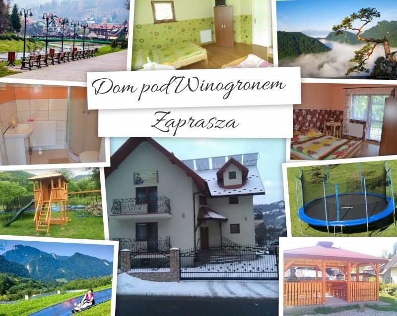 Apartamento Dom Pod Winogronem Szczawnica Exterior foto